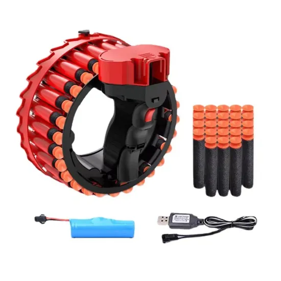 Fast-Action Elite Dart Toy: Fully Automatic, Motorized Blaster for Kids