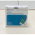 Tira de prueba de glucosa en sangre para uso profesional