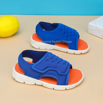 Hot Sale Kids Sandals Velcro EVA Summer Shoes