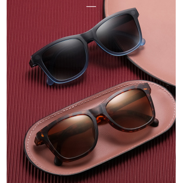 95913 Polarized UV400 Sunglasses: Stylish Round Optical Glasses for Men and Women with Clip-On Feature