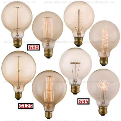 Vintage Edison Bulbs: 25W-60W Retro Decorative Incandescent Lamps