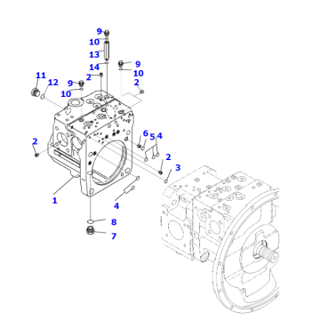 708-2J-00030 708-2J-00030 PUMP FOR PC500