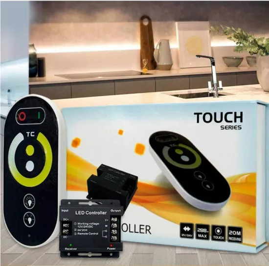 CCT LED Controller for Tunable White COB LED Strip Lights (2700K-6500K), Dimmable, DC5-12V