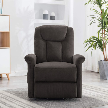 Fauteuil inclinable à inclinaison en tissu de personnes âgées