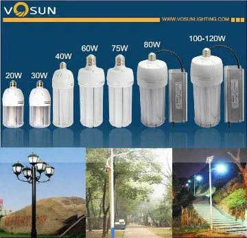 HID Retrofit Bulbs 360 degree 12000lm for garden light