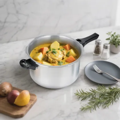 Durable Aluminum Pressure Cooking Pot