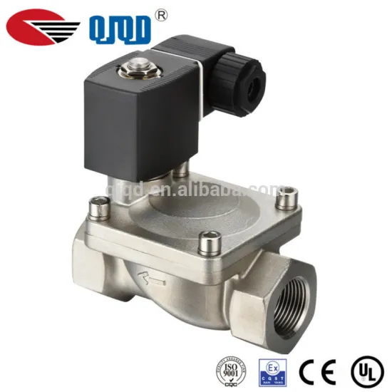 G3/4 Normally Closed Stainless Steel Solenoid Valve Zero Pressure
