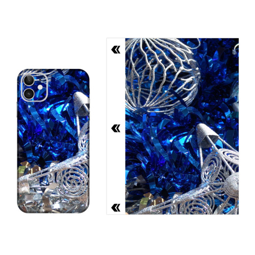 3D Relief Christmas Popular Cartoon Back Skin Sticker