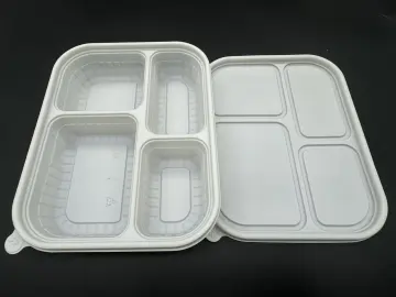 Fully degradable seashell lunch box
