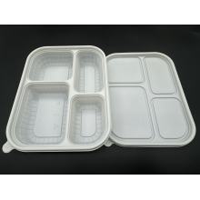 Natural Coffee Grounds Lunch Box Lid Fully degradable seashell lunch box Factory