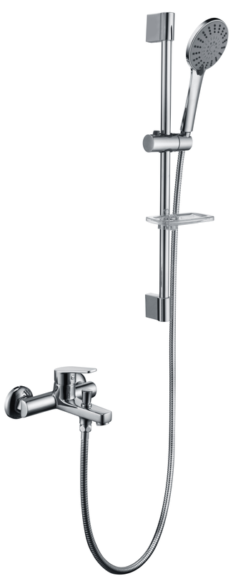 Single Lever Wall-Mounted Washbasin Mixer Two Functions