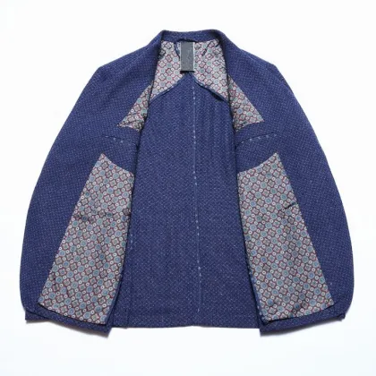 OEM Navy Blue Business Wedding Suit Blazer