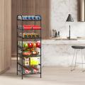 7 Tier Free Standing Water Bottle Storage Organizer