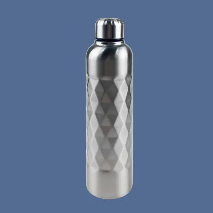 800ml Single Wall Diamonds Design Water Bottle