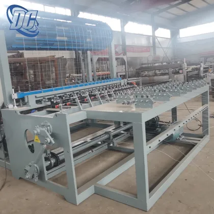 Factory for Hinge Joint Fence Mesh Weaving Machines and Galvanized Grass Land Fences