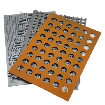 Round Mesh Breathable Stainless Steel Industrial Metal Plates for Manufacturing