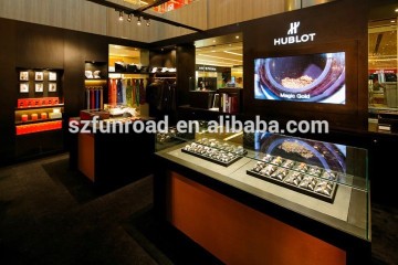 Wooden High Quality Watch Shop Display Interior Design