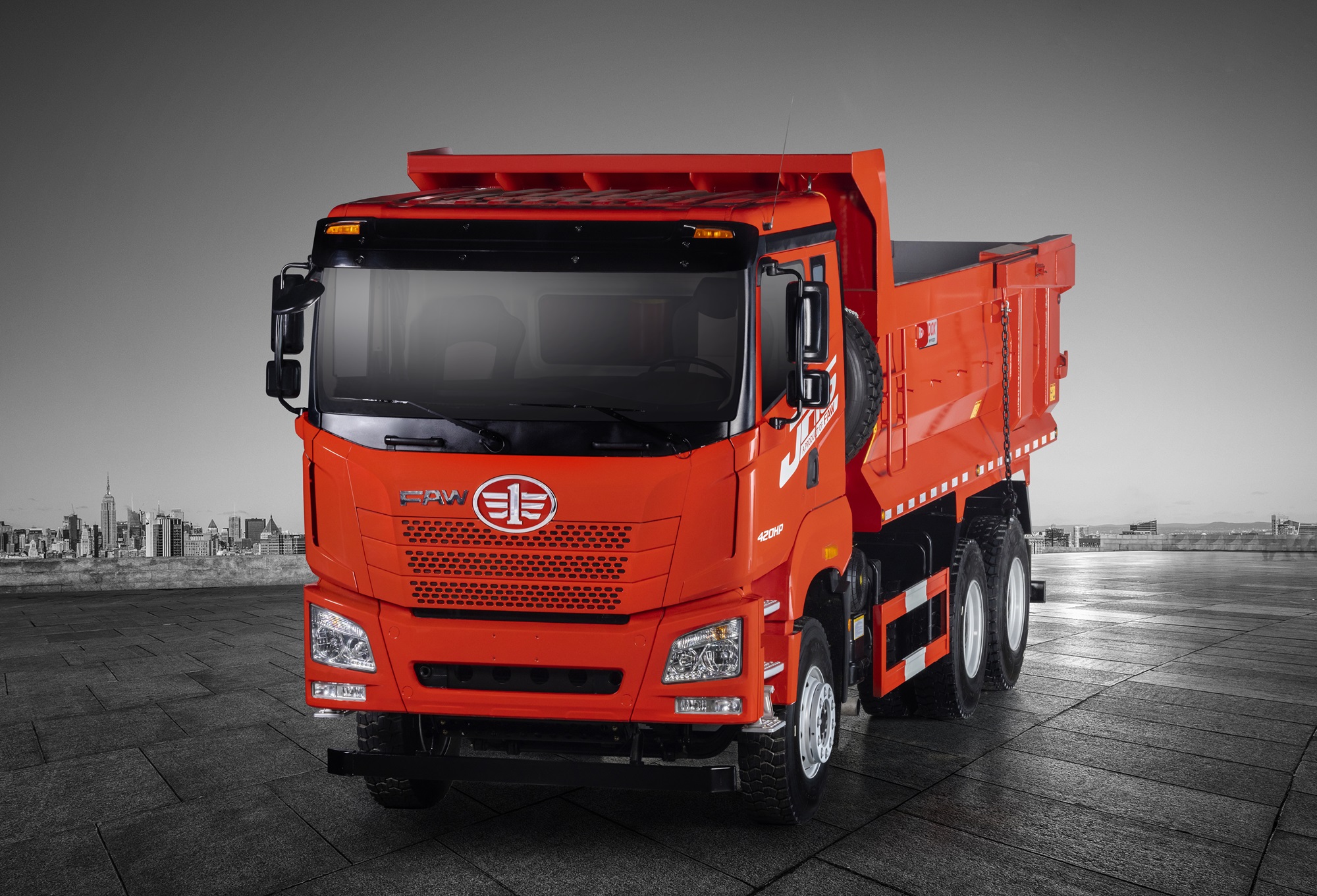 Versatile JH6 Dump Truck Built for Long-Term Performance