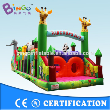 best prices amusement park inflatable obstacle for fun