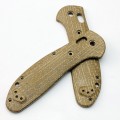 Micarta Benchmade Griptilian texturizou a parte da faca natural