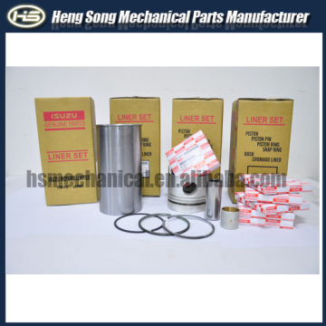 6BD1 engine Cylinder Liner Kit, Rebuilt Kit for Excavator EX200-2 EX200-3
