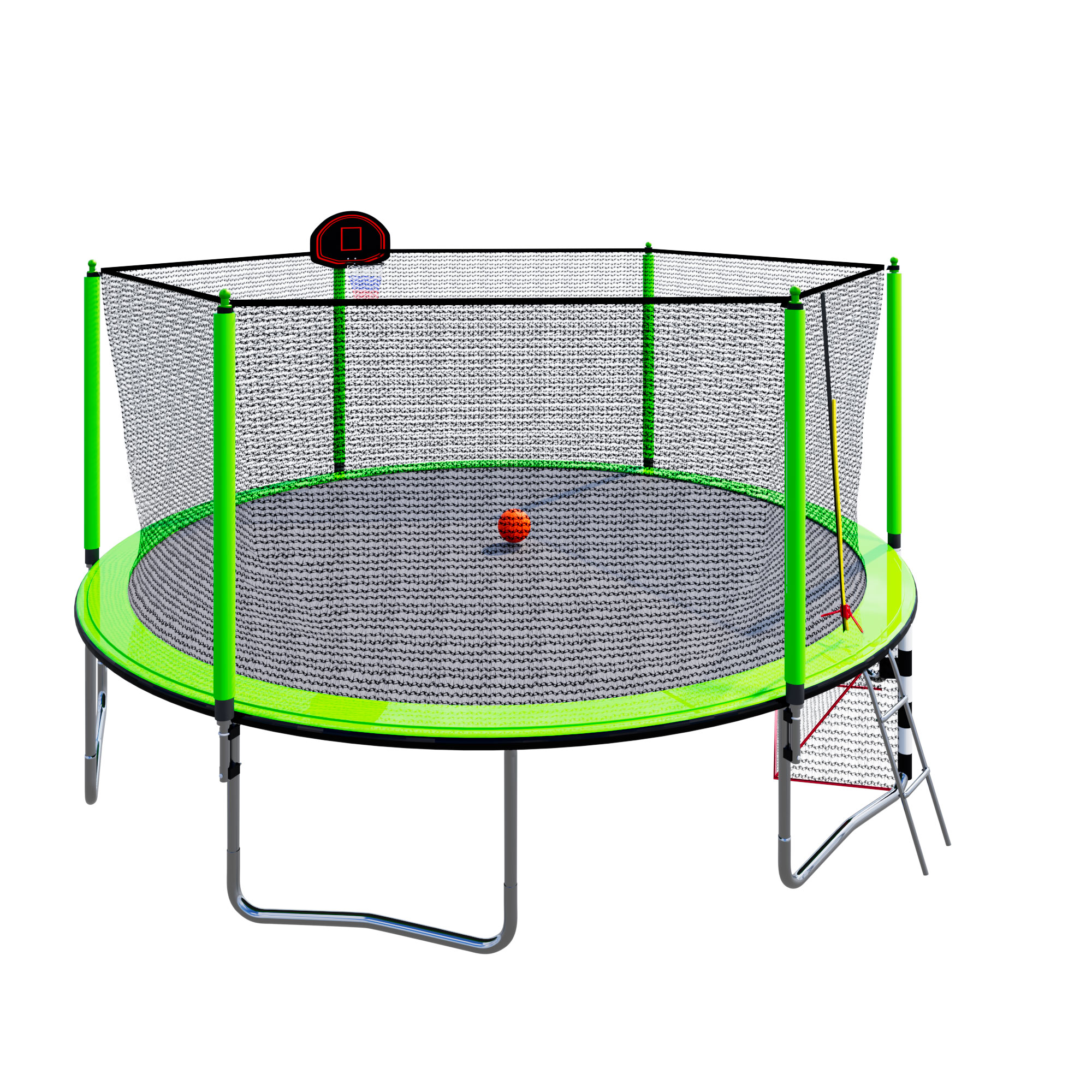 Upgraded 8FT 10FT 12FT 15FT 16FT Trampoline