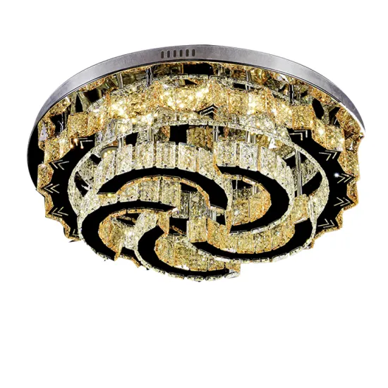 New smart wifi controllable home Modern crystal light