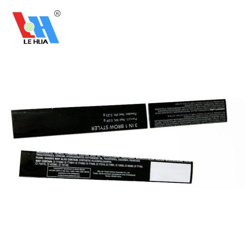 Custom Shrink Wrap Labels Perforated Shrink Sleeve Label Bands For Eyeliner Factory