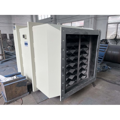 Corrugated Plates Gas-Liquid Mixer