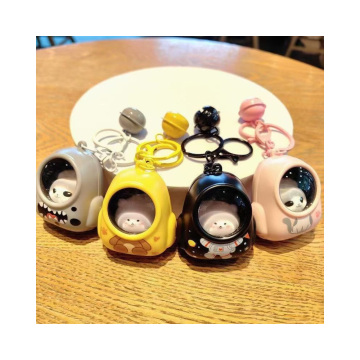 Cute Animal LED Keyring