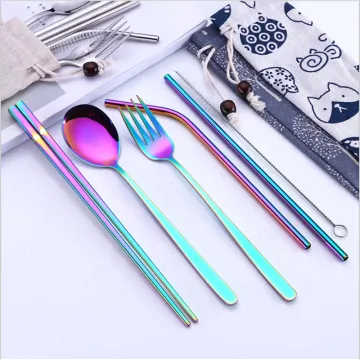 Stainless Steel Gold Cutlery Metal Cutlery Spoon
