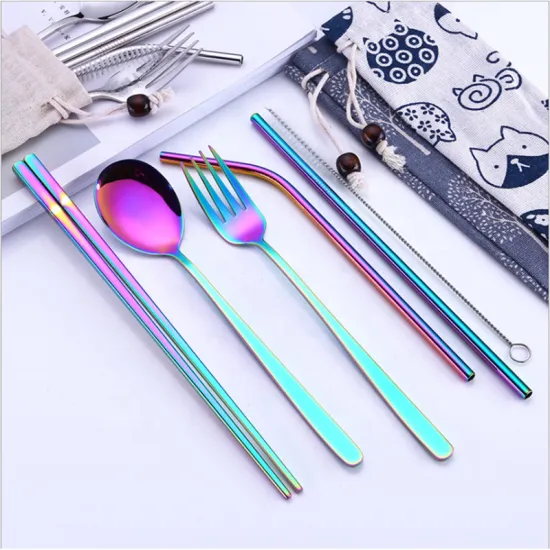 Stainless Steel Gold Cutlery Metal Cutlery Spoon
