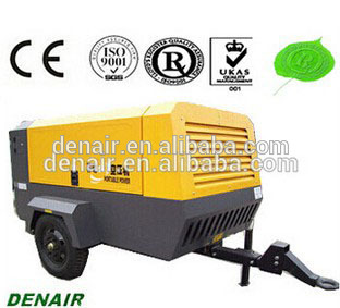 10bar/114hp Diesel Portable Screw Air kompressor