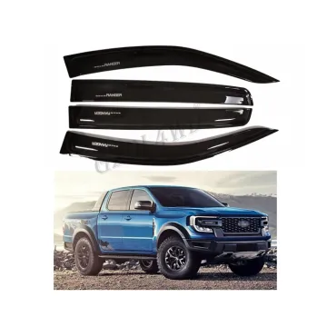 Ranger 2022 Truck Side Window Deflector Rain Guards