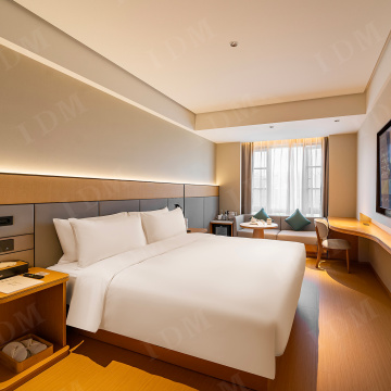 Muebles de dormitorio de hotel de cinco estrellas de doble tamaño king size