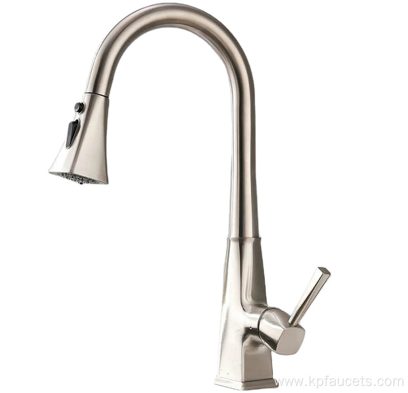 Adjustable Deluxe Pull Down Kitchen Faucet Sprayer