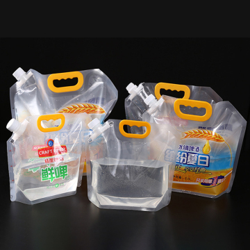 Customized Transparent Jelly Packaging for Drinks and Beer