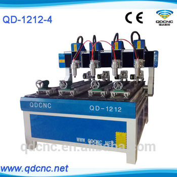 Wood CNC machine Router wood cnc engraving machine/ woodworking machinery QD-1212-4