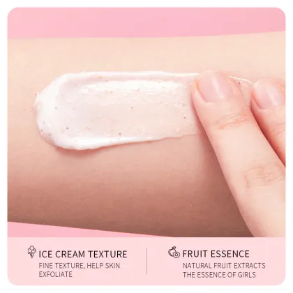 BIOAQUA Cleaning scrub Honey peach Body exfoliating scrub