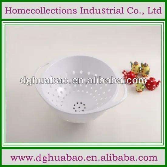 melamine red salad bowl