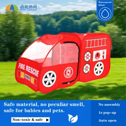 Kids Fire Truck Play Tent