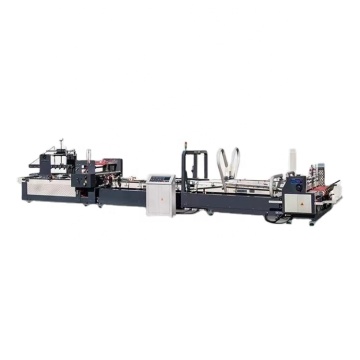 Corrugated Cardboard Automatic Gluer Machine - Carton Box Folding Gluing Machine