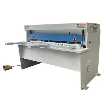 Hot Sale Electric Shearing Machine: 6*1500 Steel Shear Cutting Machine