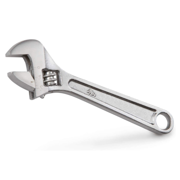 YUHANG 4 Inch Chrome-plated Tools Adjustable Spanner Wrench