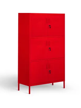 Wall Mounted Steel Storage Cupboard Wardrobe