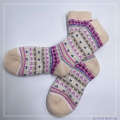 Wholesale women double layer cosy socks fuzzy sock