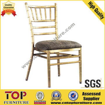 Aluminum Stackable Chiavari Chair for Wedding Banquet