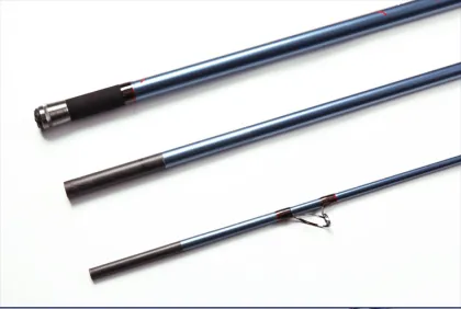 4.2m 3-Piece Carbon Fishing Rod & Reel Combo - Long Shot Rod H