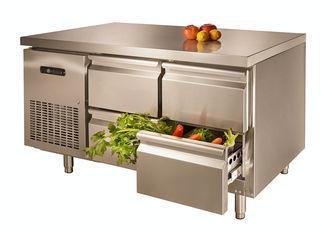225L Commercial Stainless Steel Freezer With Four Drawer ,