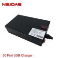 20 port pour chargeur USB multi-appareils